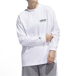 NWT adidas Women's Select Mock Neck Long-Sleeve Top. Size Small.